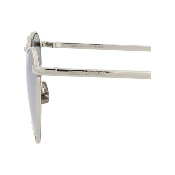 Saint Laurent SL 301 LouLou Metal-Frame Sunglasses Silver Unisex-Adult - Picture 4 of 6